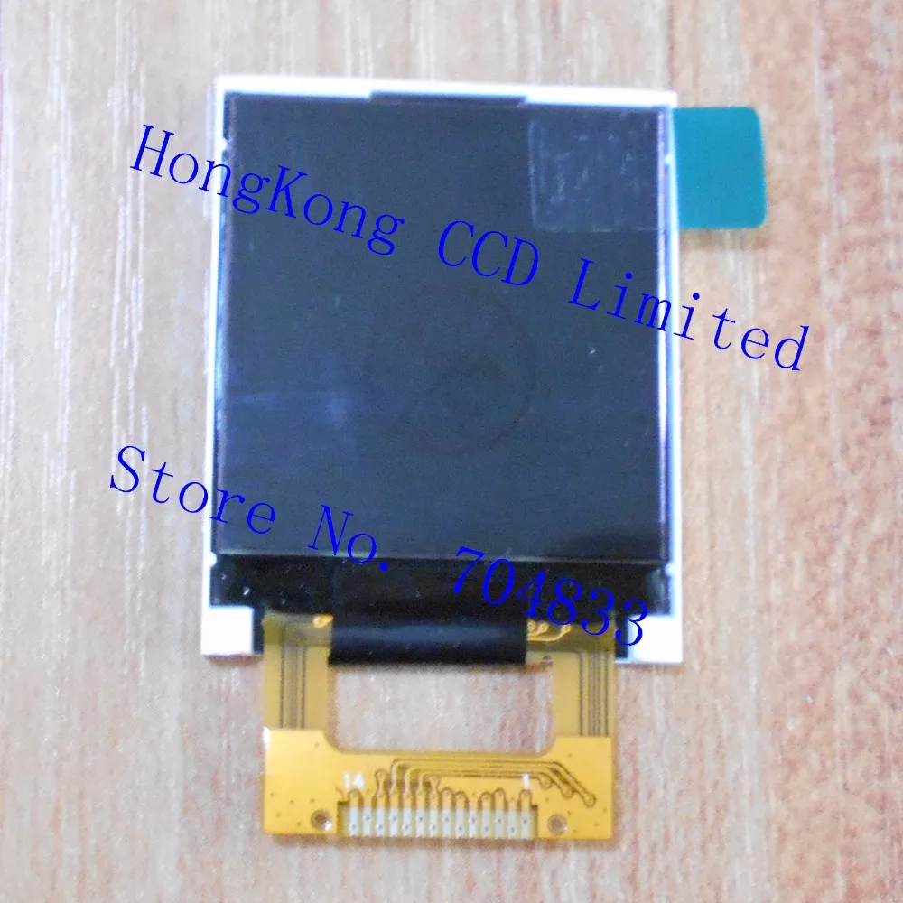 

Z144SN005 1.44 inch TFT 128*128 SPI four-wire serial LCD screen color 14pin driver IC ST7735S pin spacing 0.8MM