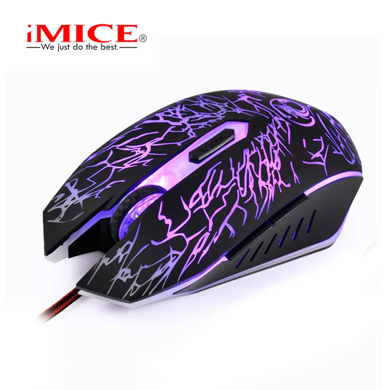 IMICE X5 6-Key Optical Professional Wired Gaming Mouse 2400DPI For PC Laptop