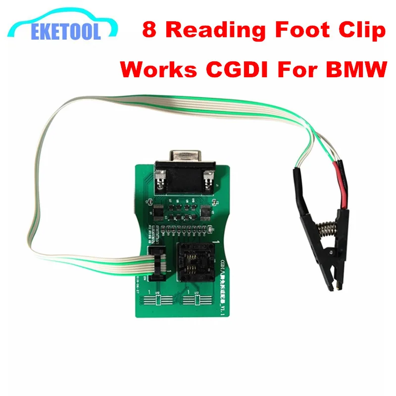 Reading 8 Pin Exempt Adapter FEM/BDC Read 8Pin EEPROM Board Works CGDI Prog For BMW&XPROG 5.60/5.70/5.74/5.84/UPA USB Programmer