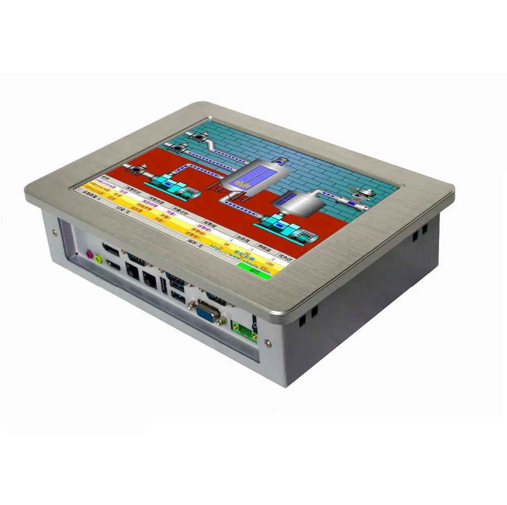 

8.4 inch IP65 Wall Mount Industrial PC Embedded Computer, x86 Industrial Touch Panel PC