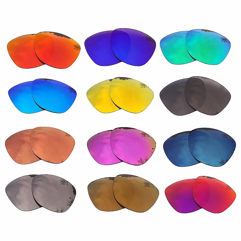 PAZZERBY Polarized Replacement Lenses for Frogskins Sunglasses - Multiple Options