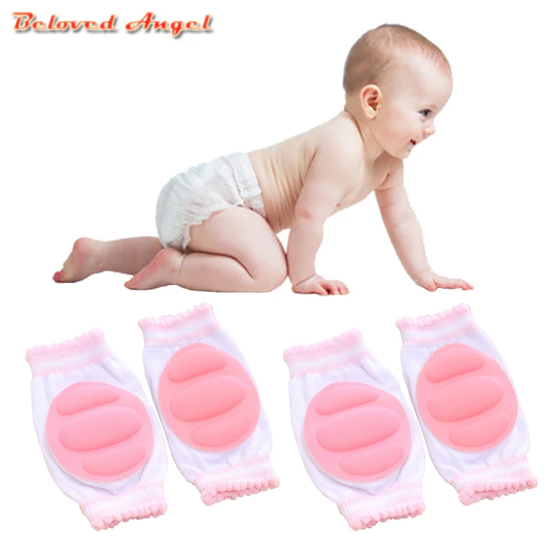 2019 Cotton Cho Bé Hoạt Hình An Toàn Miếng Lót Đầu Gối Tập Bò Tấm Bảo Vệ Trẻ Em Bánh Chè Trẻ Ngắn Kneepad Bé Gái Bé Trai Dây Buộc & Dây Đeo