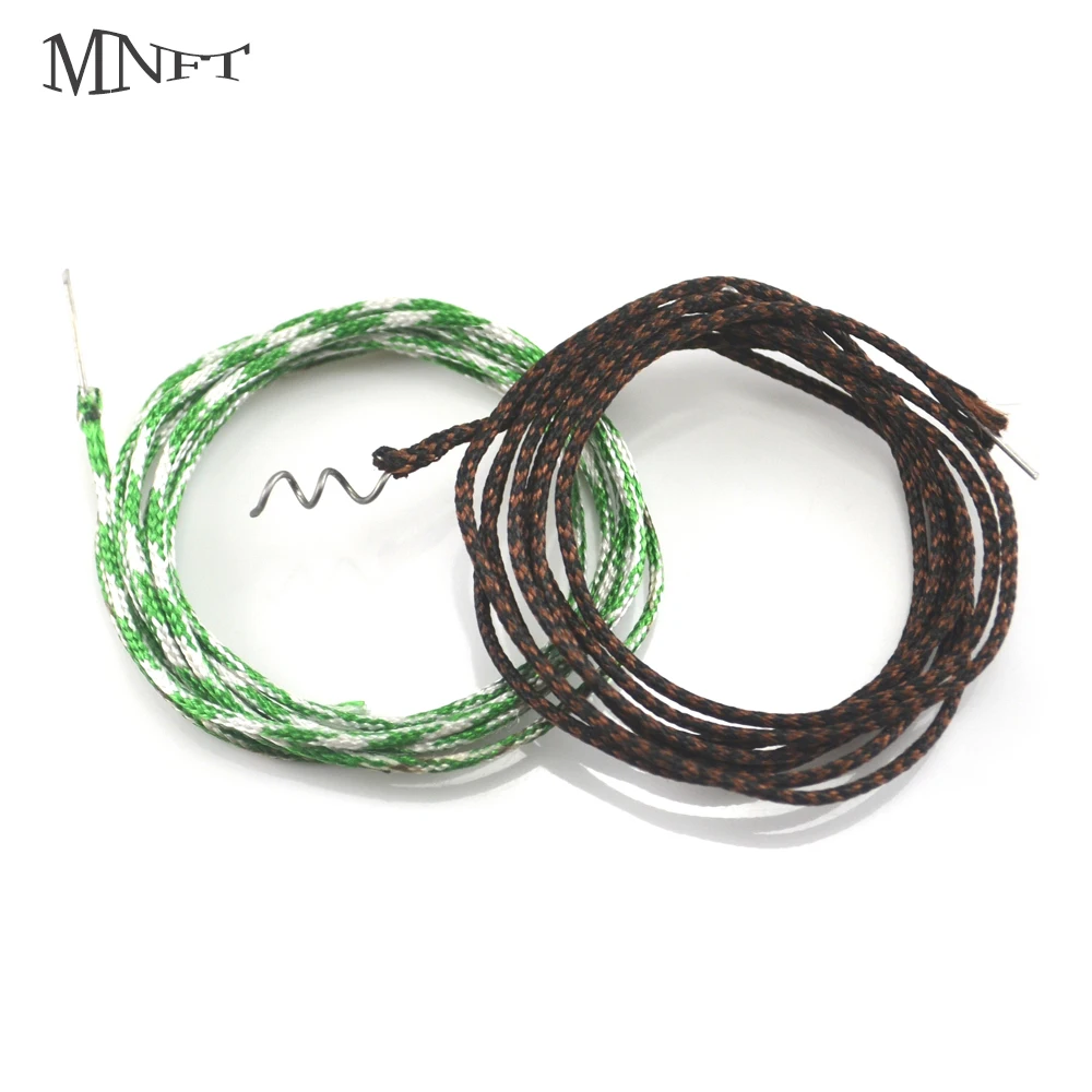 MNFT 25LB 4M(2M/Pack) Lead Core Braided Fishing Line Hair Rigs Carp Fishing Tackle