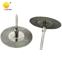 10 stücke 30mm Diamant Schleifen Rad Scheibe mit Zwei 2 stücke 3mm Schaft Dorne für Dremel Dreh Werkzeug