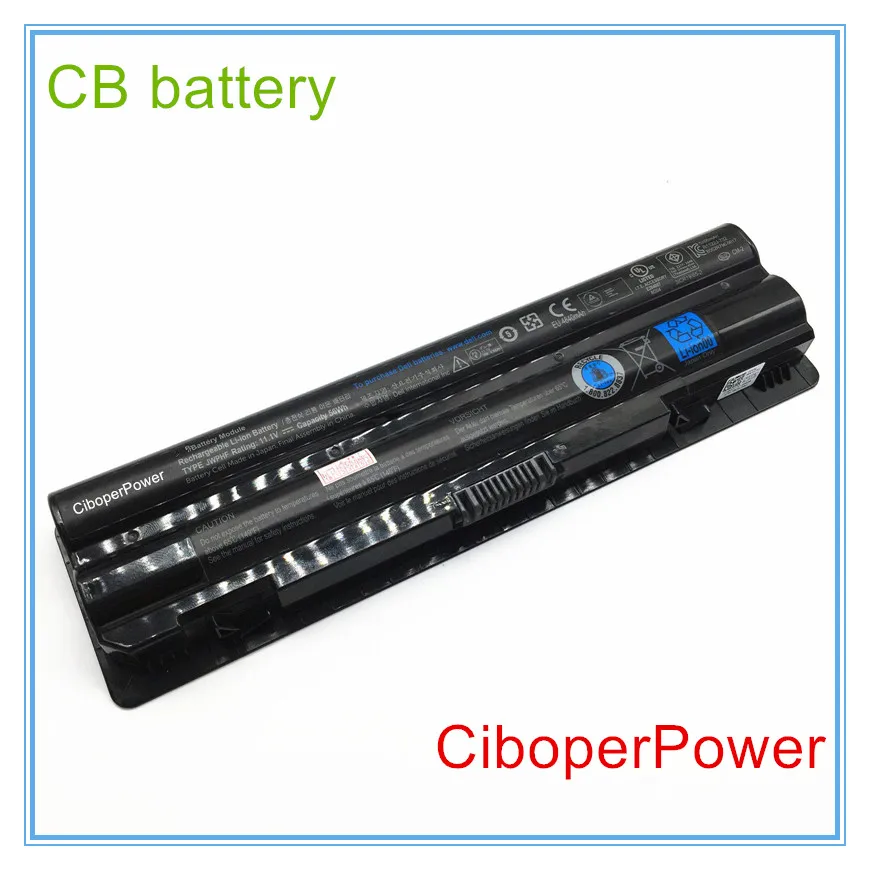 Original quality Laptop Battery JWPHF for XPS 14 15 L401x L501x L502x R795X 56WH  WHXY3
