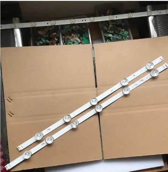 10個新オリジナル5 + 6LEDストリップ回路6916L-1730A 6916L-1731Aため55LF5950DRT 3.0 55インチLC550DUE 55LB561V