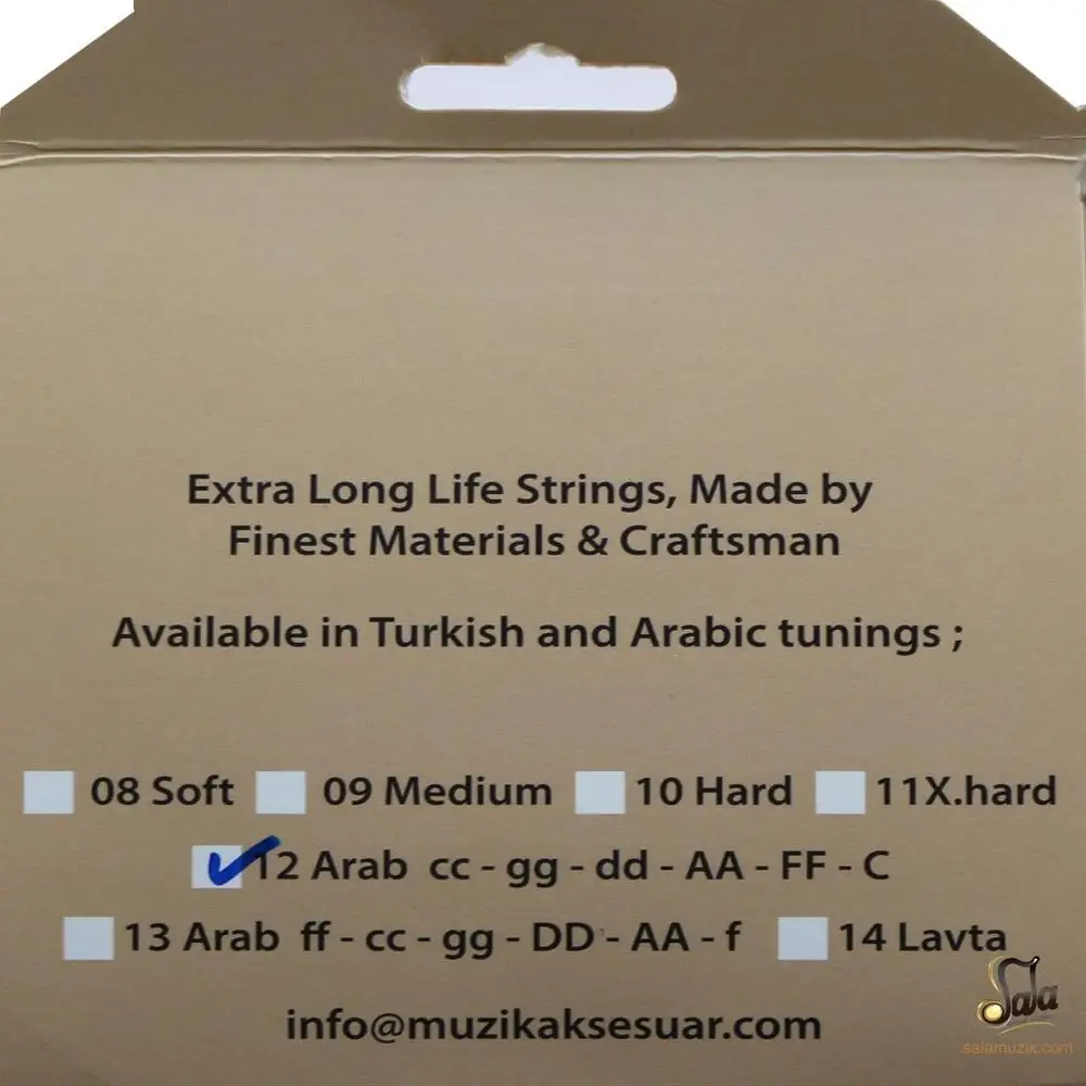 Premium arabski arabski Oud Ud struny AOO-112