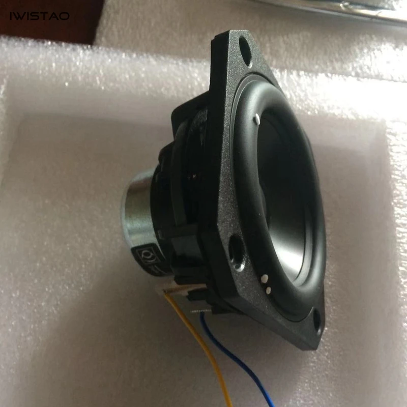 IIWISTAO HIFI 3 بوصة وحدة مكبر صوت كاملة المدى 25W81hz-20KHZ 87 (3dB) NdFeB مخروط ألومنيوم مؤكسد قوي 4/8 أوم