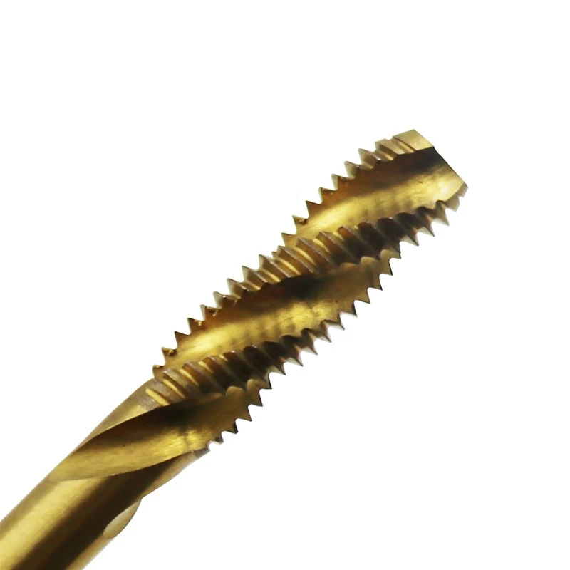 Brocas Mini M3 M4 M5 M6 M8, en espiral, puntiagudas, formación de rosca, juego de brocas de grifo de tornillo métrico, 5 uds.