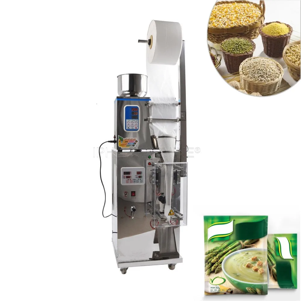 CapsulCN, 2-100g Full Automatic Foil Pouch Weight And Filling Packaging Machine,Herb/Food Packing Machine