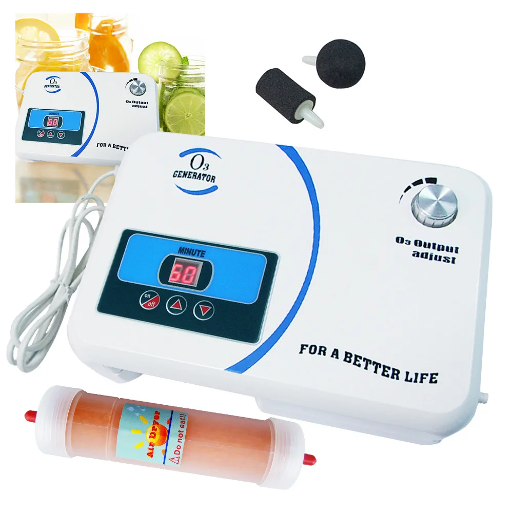 

Ozone Generator Portable Water Purifier Air Dryer Air Pump Spa - 110V