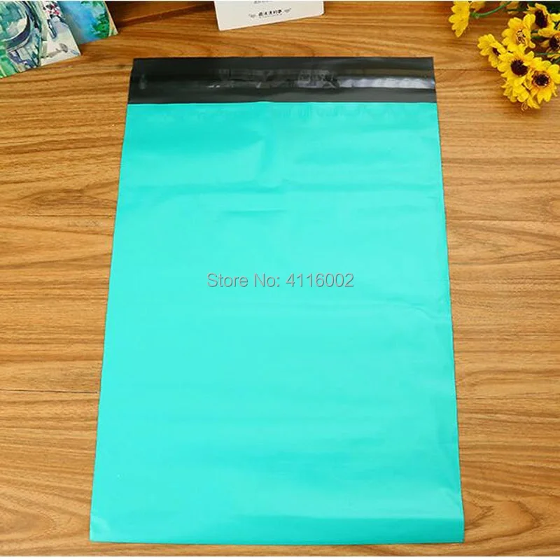 

300pcs PE Green Self Seal Mailing Bag Plastic Envelopes Poly Express Mailer Shipping Envelops Bags 45*60cm