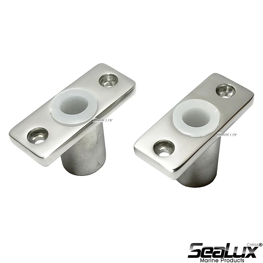 Sealux 2 pcs per set Top mount Oarlock socket SS316 for Marine Yacht