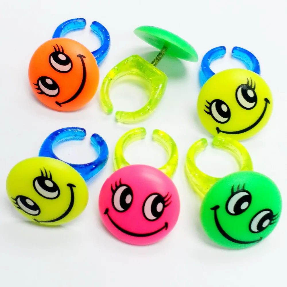 

10pc Plastic Girl Kids Mini Spring RINGS Cake Decoration Pinata Filler Supply Novelty Birthday Party Favors Gift Toy Prize