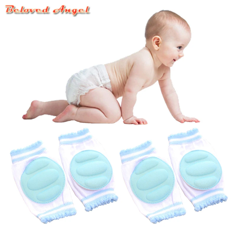 2019 Cotton Cho Bé Hoạt Hình An Toàn Miếng Lót Đầu Gối Tập Bò Tấm Bảo Vệ Trẻ Em Bánh Chè Trẻ Ngắn Kneepad Bé Gái Bé Trai Dây Buộc & Dây Đeo