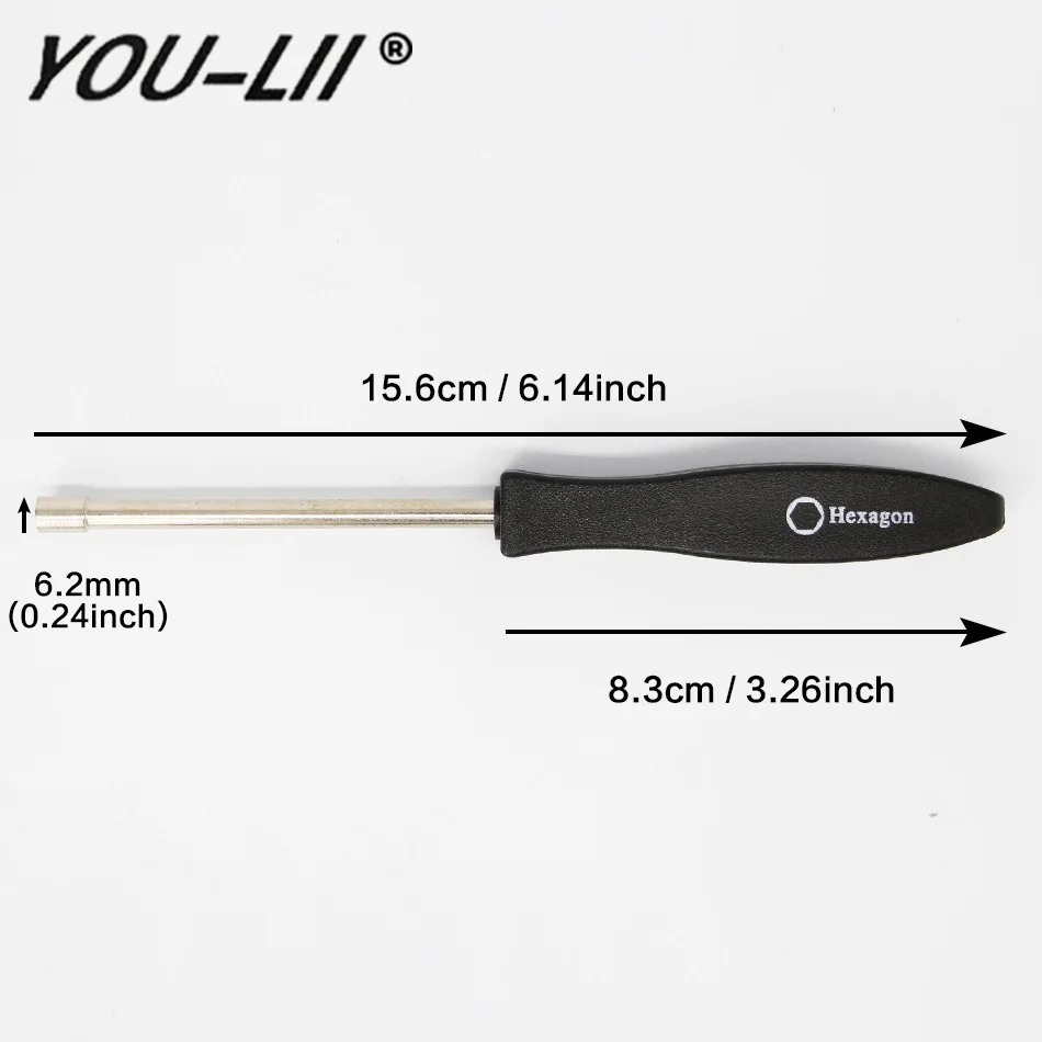 

YOULII Brand New Carburetor Adjusting Tool Set Hexagon Design Screw Driver Carburetor Screwdriver Adjustment Screwdriver Tool