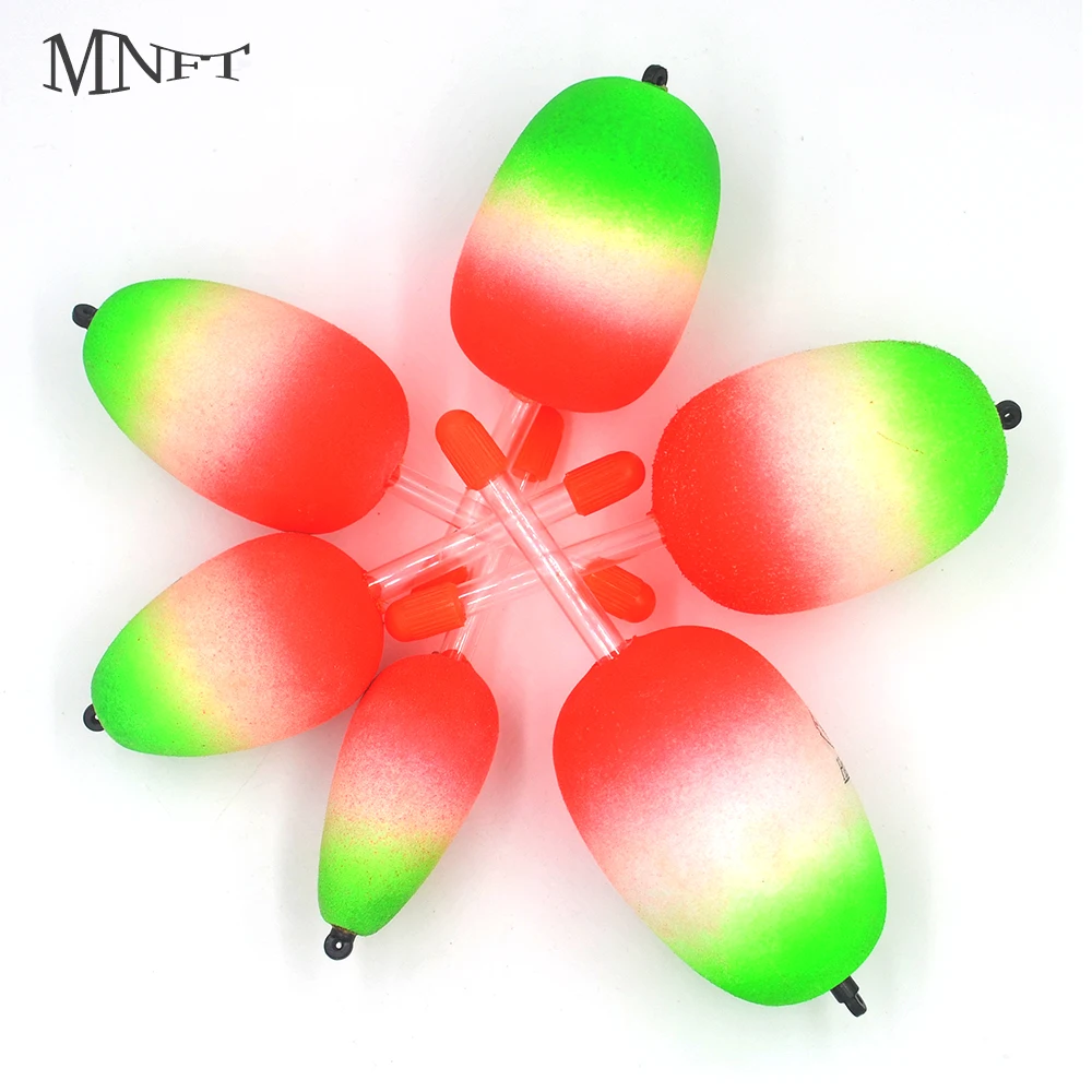 MNFT 5PCS EVA Fishing Floats10g 20g 30g 40g 50g 60g Striking Hard Tail Belly Floats Can Be Insert Glow Sticks