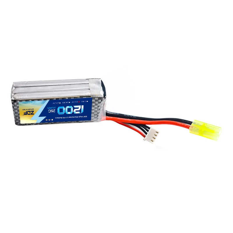 ZDF dobrej jakości 3S 11.1V 1200mah 25C bateria Lipo