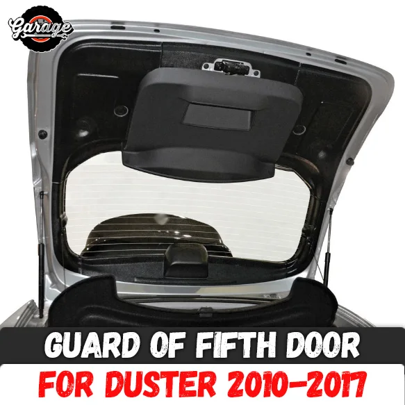 

Guard of fifth door for Renault / Dacia Duster 2010-2017 ABS plastic accessories protective plate scratches car styling tuning