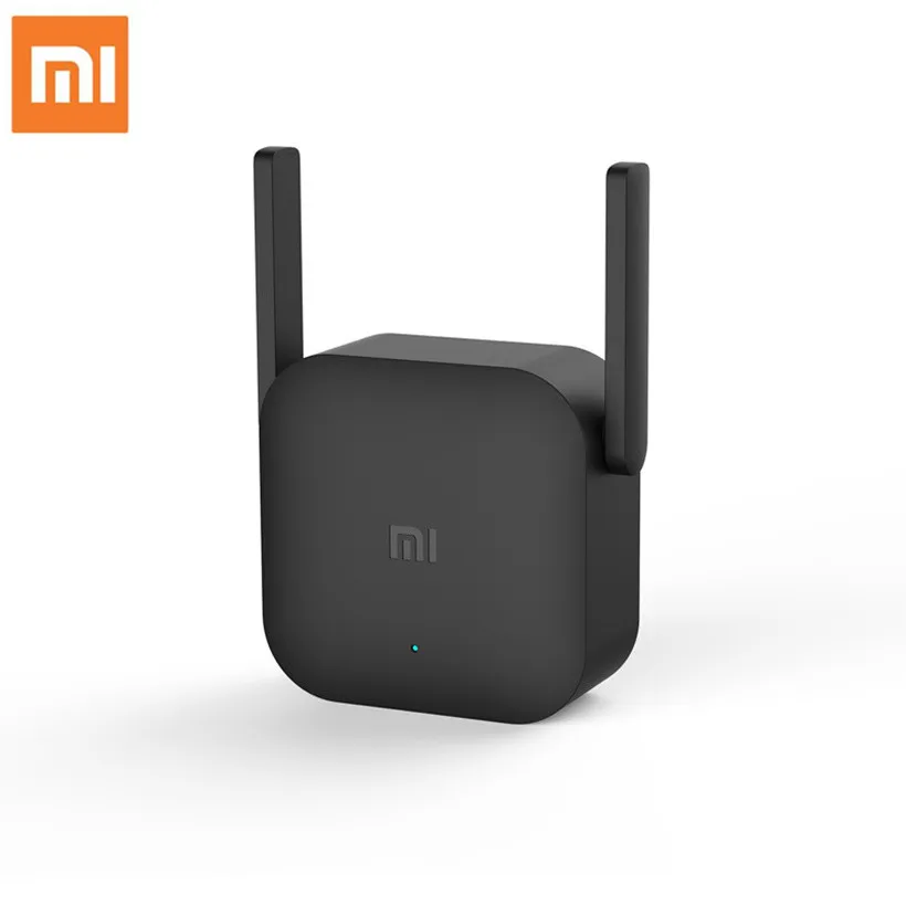 Xiaomi Pro 300M WiFi Amplifier WiFi Repeater 2.4G Wifi Signal Extender Roteador APP Control Wifi Extender Amplificador Black