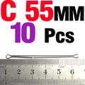 10Pcs C 55mm