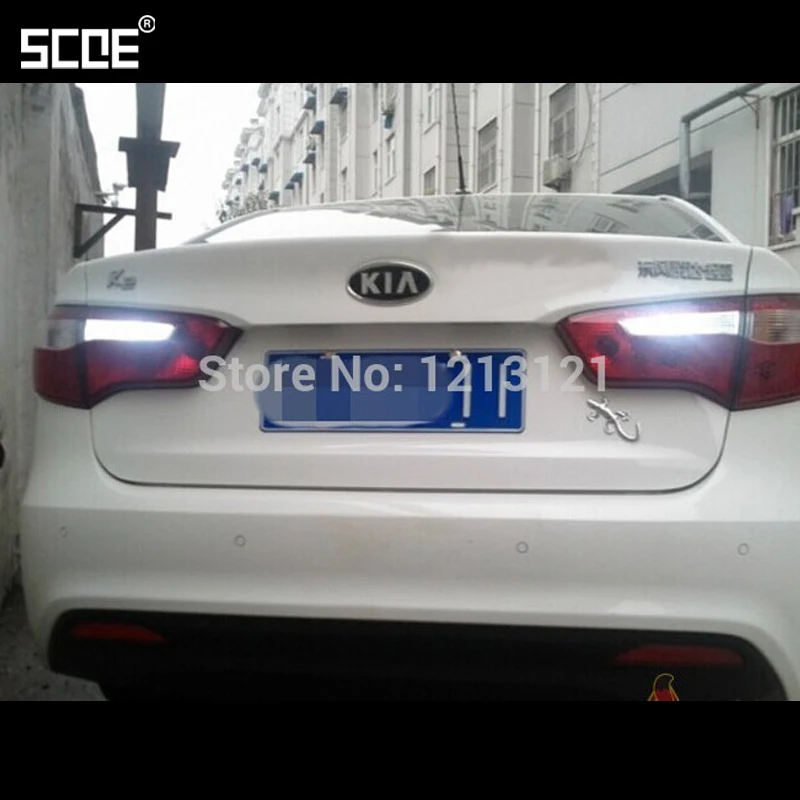 

SCOE 2x22SMD LED Reverse Parking Light Source For Kia Rio III K2 Ceed K3 K5 Forte Sorento Cadenza Cerato Sportage Carens