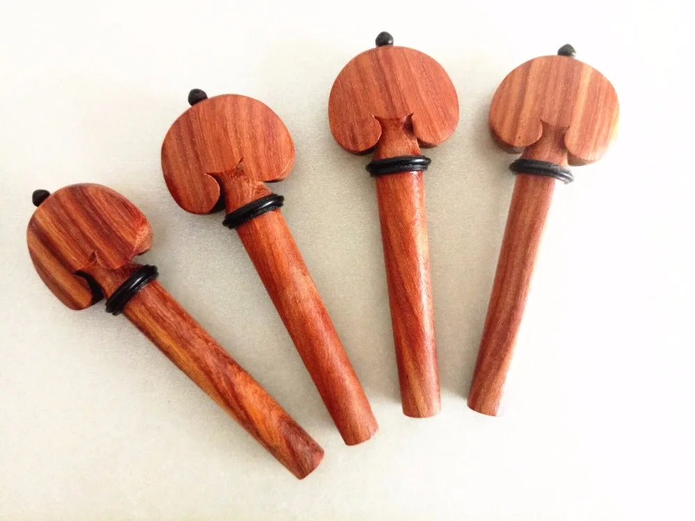 100pcs new high quality rosewood violin tuning pegs 4/4 full size accessories