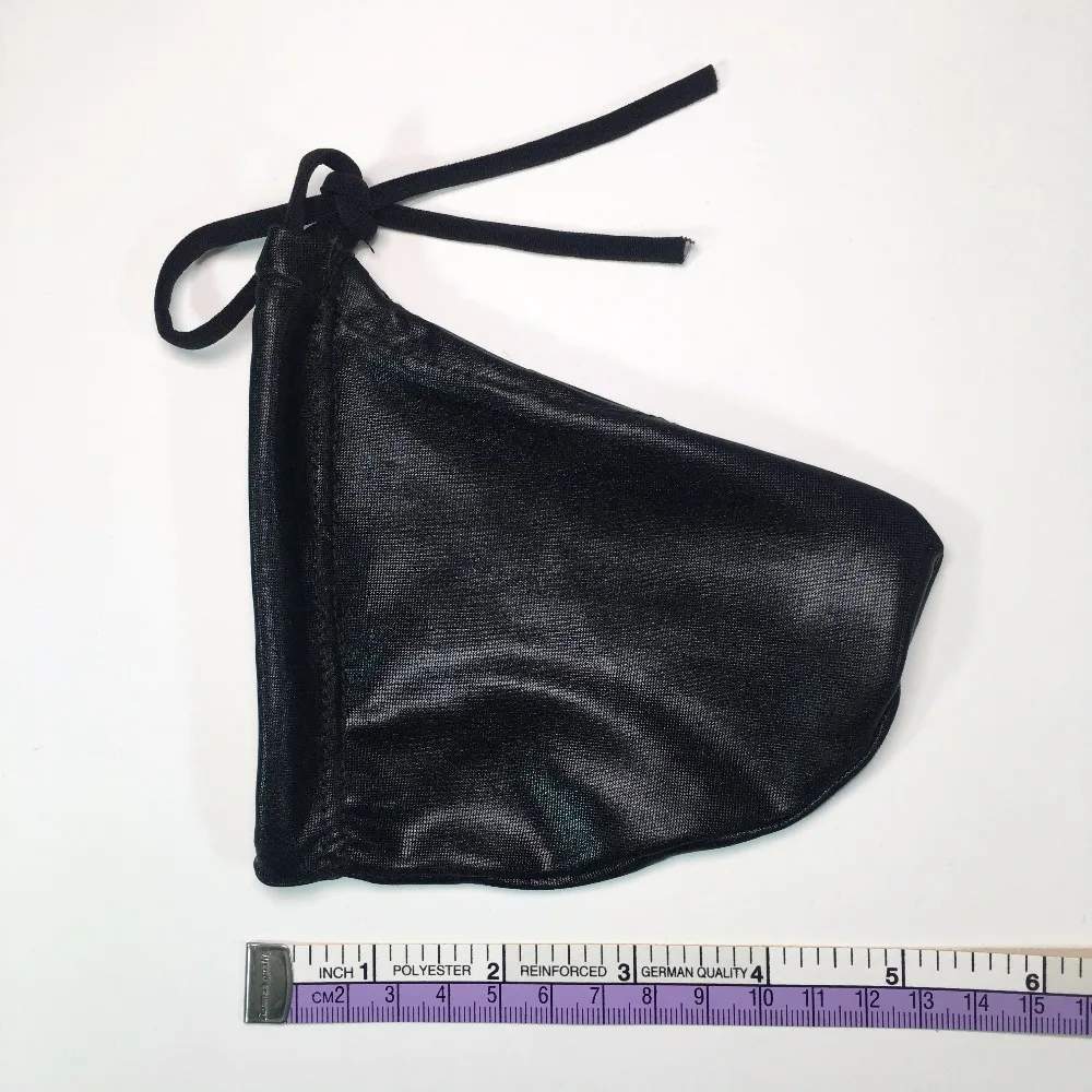 G121K mens private bag pouch sexy panties tanning sports high quality product oily look Black