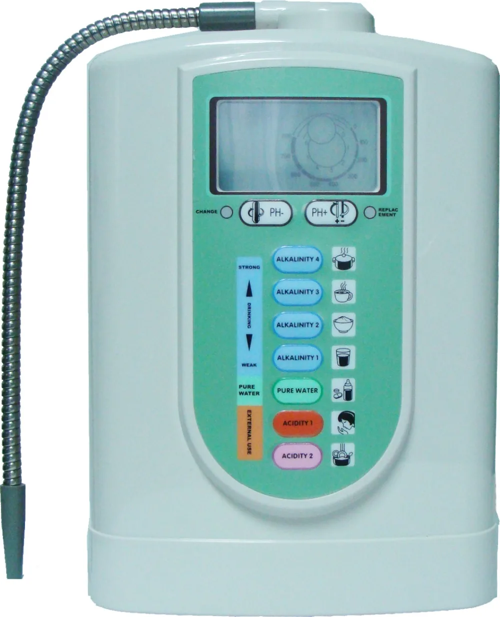 

Water Ionizer generator Purifier Machine Alkaline Acid water setting filter increase PH