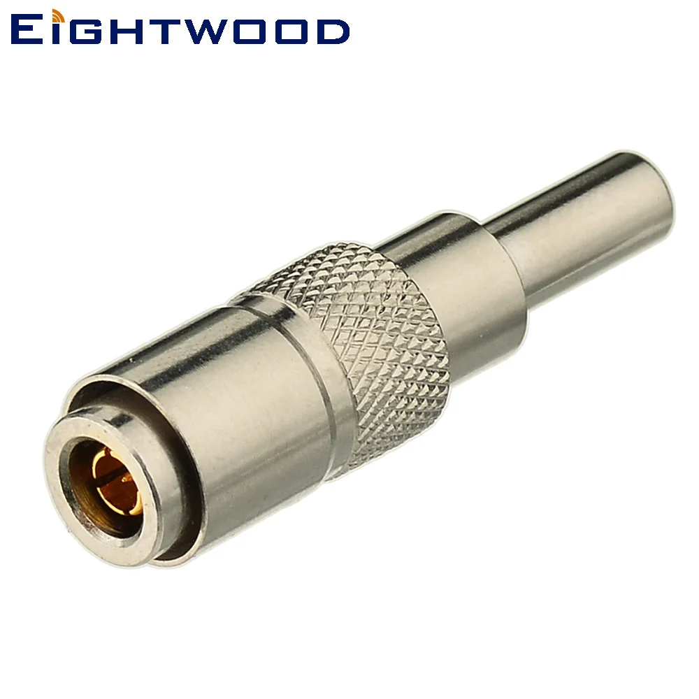 Eightwood HD SDI RF Coaxial Connector 75 Ohm 1.0/2.3 Connector Adapter Crimp RG179 Cable for Blackmagic BMCC/BMPCC Video Assist