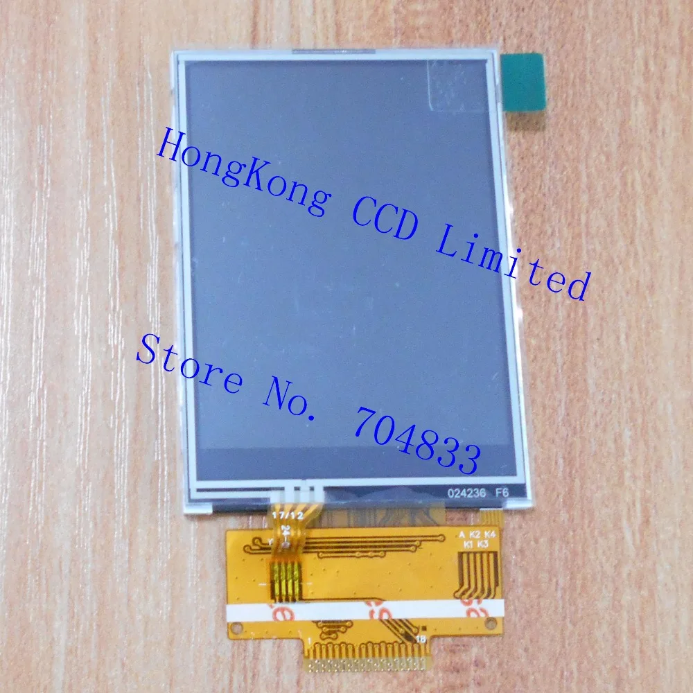 

2.4 inch SPI serial touch LCD 18 pin 240X320 TFT color screen ILI9341 4IO port can be driven Z240IT010