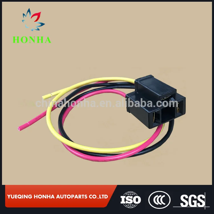 

Free shipping 3 pin H4 wire connector auto light wire harness DJ7033-7.8-21