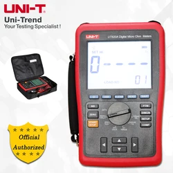 UNI-T UT620A Digital Micro Ohm Meter; Manual Range DC Low Resistance Tester, Data Storage/USB Data Transfer/Data Hold