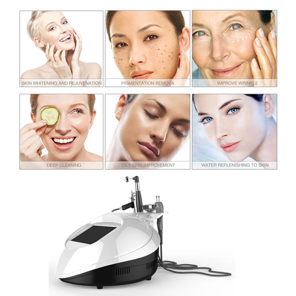 

Portable Oxygen Spray Water Injection Facial Machine Blackhead Clean Skin Rejuvenation Oxygen Facial Care for Beauty Salon