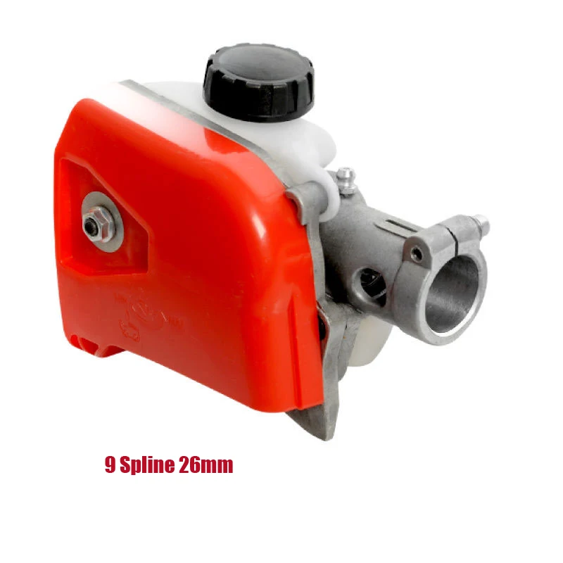 

Pole Saw Head Oil Tank Multi Function Tool Gear Box Gear New Head Assembly with 26MM 9T Spline 4 in 1