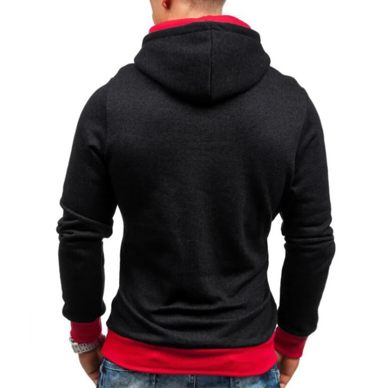 2019 Hot new men's sportswear jacket men's hoodies winter warm high-quality cotton self-cultivation zipper 3d hoodies sweatshirt