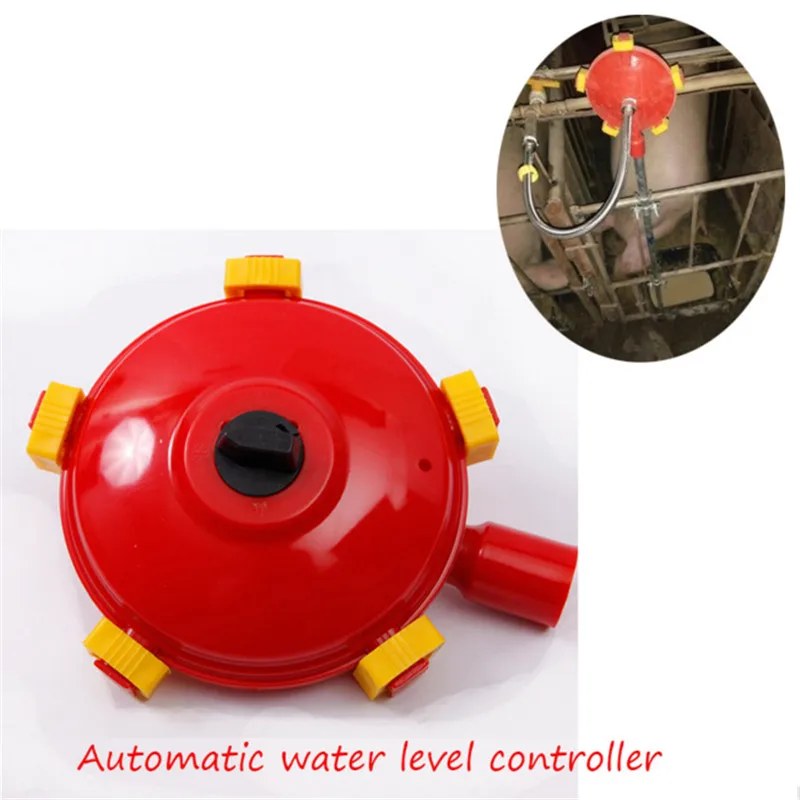 Veterinary Plastic Chicken Pig Cattle Automatic Water Level Controller Farm Automation Equipment Drinking Water Device Pig Water