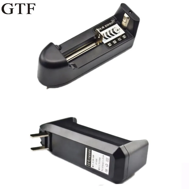 Cargador Universal GTF EU US para batería recargable de iones de litio de 3,7 V, 18650, 16340, 14500