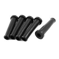 UXCELL 5Pcs Black Rubber Wire Protector Cable Sleeve Boot Grinders Boots Cover Insulation For Angle Grinder