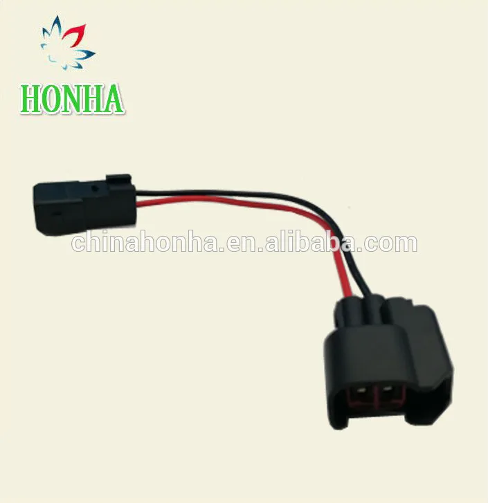 Free shipping 10/20/50/100 pcs/lots Electric male female fuel injector connectors EV6 to EV1 Adapter kit Wire Harness