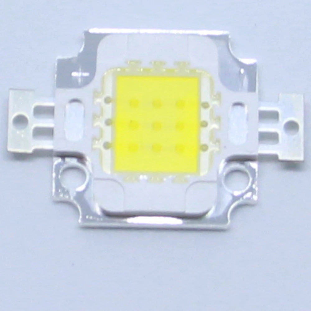 10PCS  10W LED Integrated  White Light 6500K 3000K 4500K 8000K  Epitrate 33MIL Bulb Flashlight