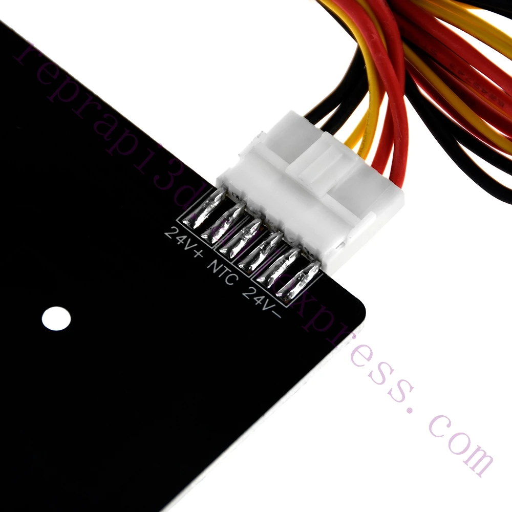 Creality-Aluminum Cama aquecida para impressora 3D, grande tamanho de impressão, cama de aquecimento atualizada, CR-10, 24V, 220W, 310*310*3mm