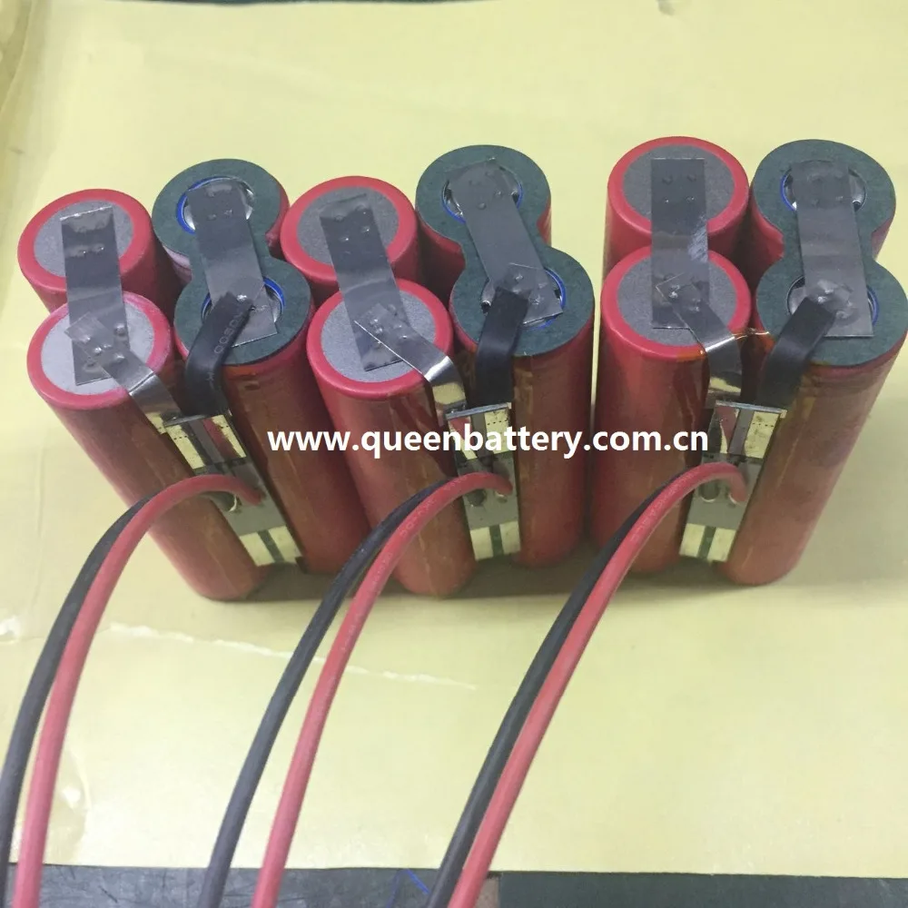 2s2p 7.2v 7.4v  li-ion battery pack 7000mah 18650ga 18650 mj1 18650 35e 18650b 18650 ga with pcb/pcm 8A