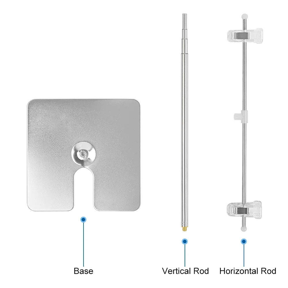 SVIAO Teleskop Display Edelstahl Poster Clip Werbe Zeichen Rack Verkäufe Karton Ständer