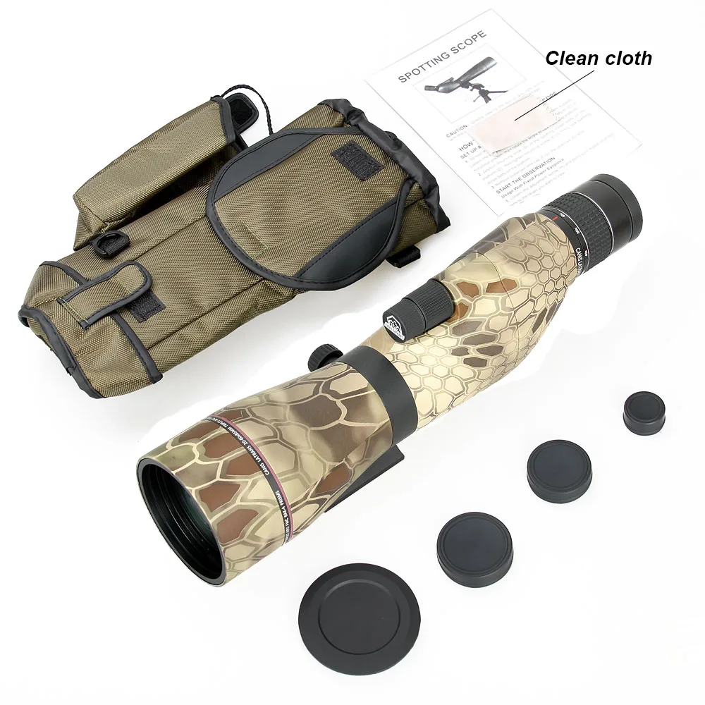 E.T Dragon 20~60X85ED Spotting Scope ED Glass Eyepiece Scope Powerful 20~60X85 Zoom Telescope for Bird-watching Moon OS26-0027