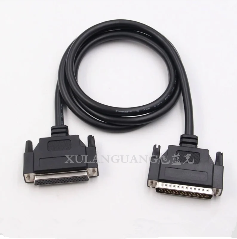 Cabo de transferência de dados macho para fêmea, profissional personalizar comprimento, alta qualidade, HDB50, DB, 50 pinos, M, F, 3 linhas, 50 P