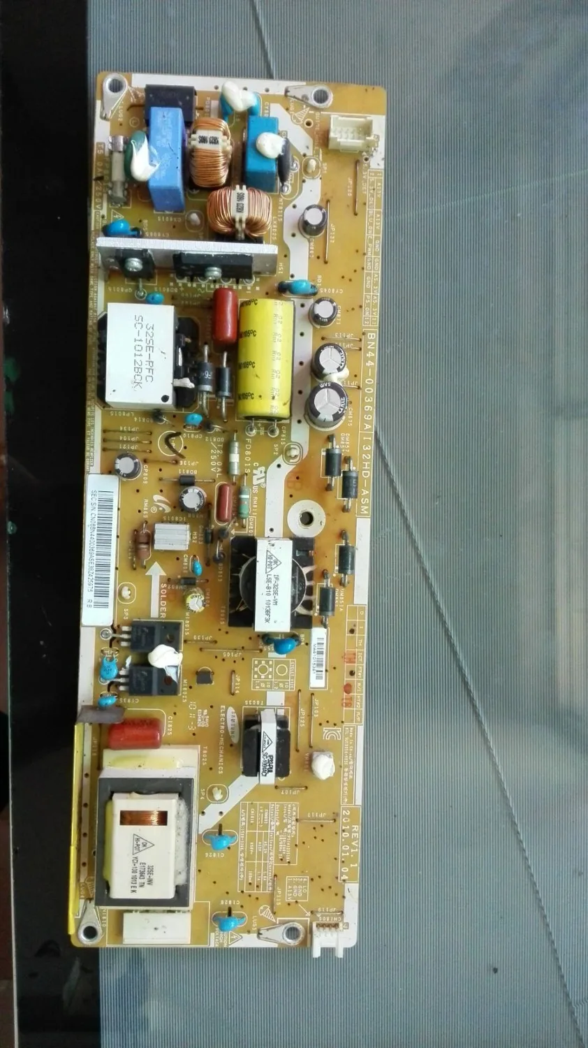 BN44-00369A I32HD-ASMPSIV121510A 전원 공급 장치 보드 LA32C350D1 T-CON 연결 보드 GLB 비디오