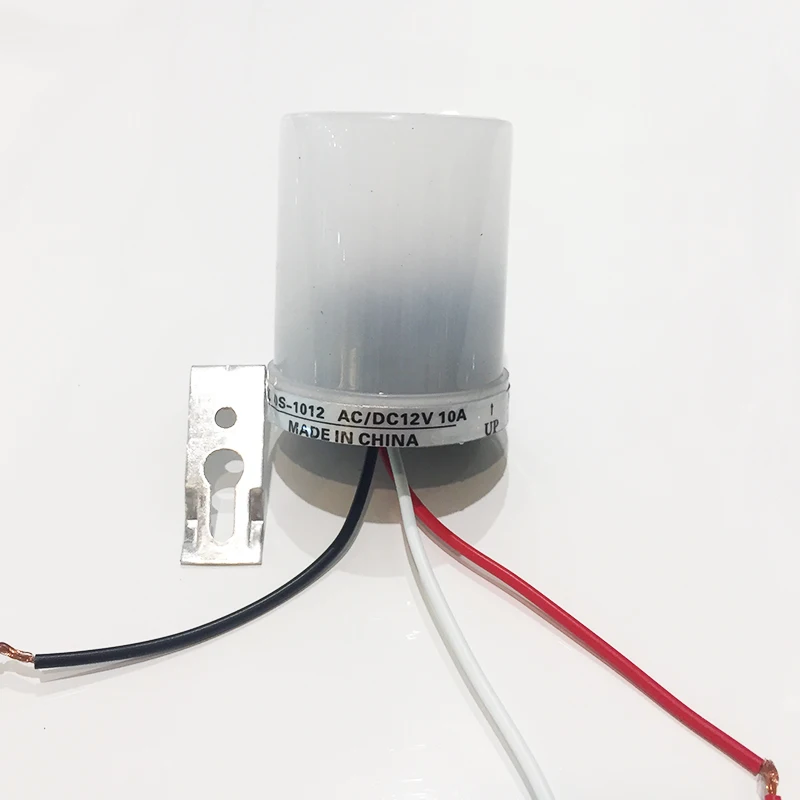 CMBetter 12v/220v Waterproof Outdoor Auto on Off Light Sensor  intelligent Switch 10A with Street Automation Control Function image 4