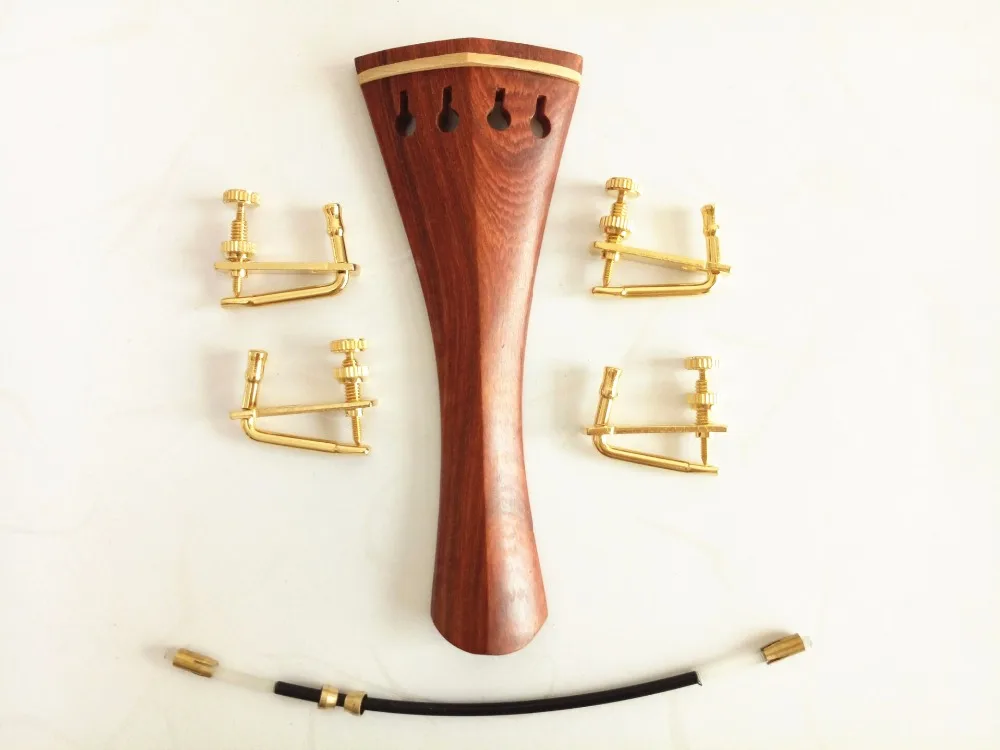 

1pcs Red sandalwood 4/4 Violin Tailpiece violin accessories parts