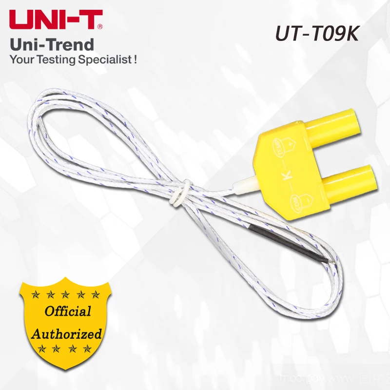 UNI-T UT-T09K Temperature probe;Crosshead socket type input, used for UT139C, UT210D, UT216D, UT171C